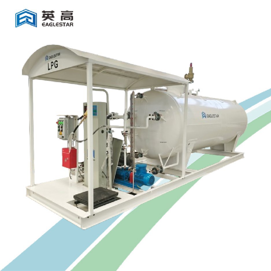 Stesen minyak kontena LPG